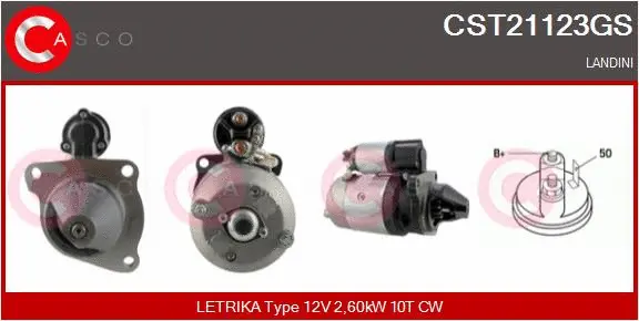 Starter (CST21123GS)