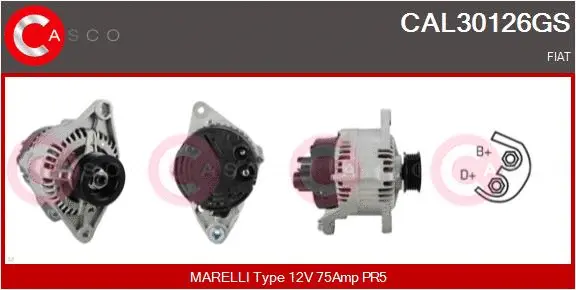 Alternator (CAL30126GS)