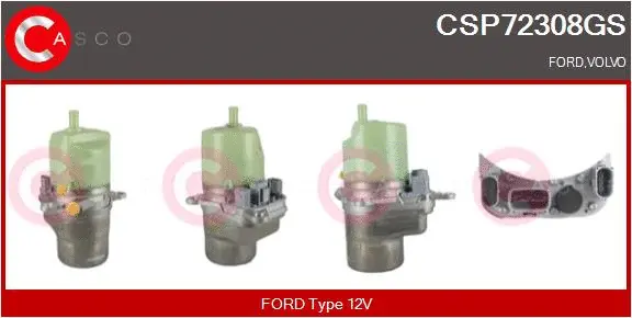 Hydraulic Pump, steering (CSP72308GS)