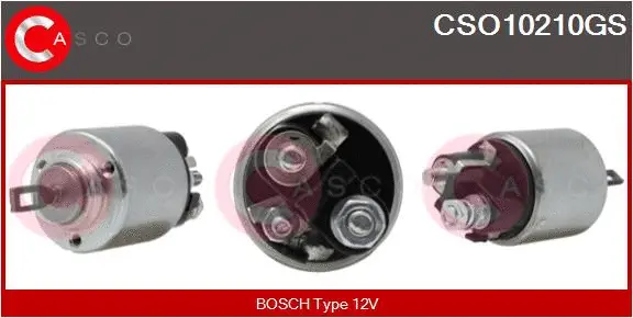 Solenoid Switch, starter (CSO10210GS)