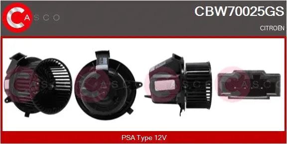 Interior Blower (CBW70025GS)
