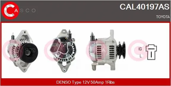 Alternator (CAL40197AS)