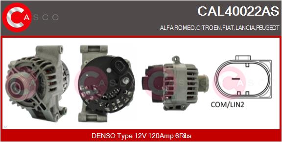 Alternator (CAL40022AS)