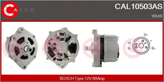 Alternator (CAL10503AS)