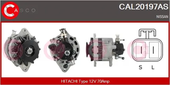 Alternator (CAL20197AS)