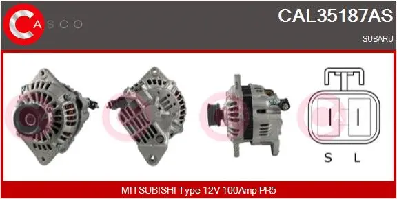 Alternator (CAL35187AS)