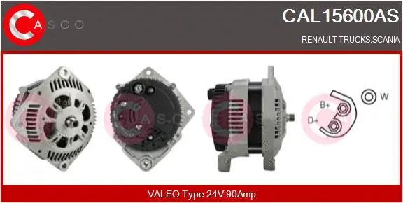 Alternator (CAL15600AS)