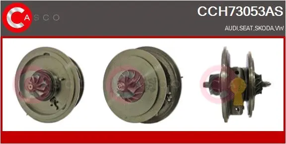 Core assembly, turbocharger (CCH73053AS)