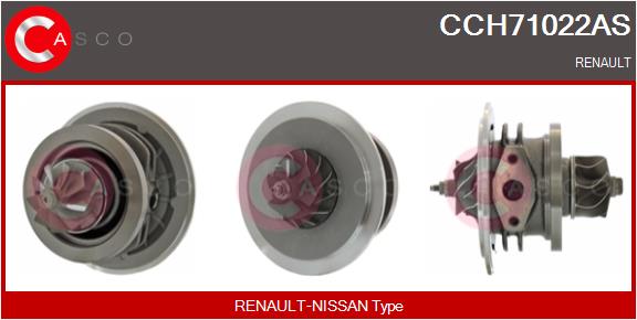 Core assembly, turbocharger (CCH71022AS)