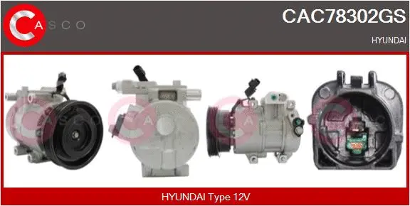 Compressor, air conditioning (CAC78302GS)
