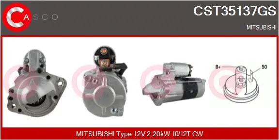 Starter (CST35137GS)