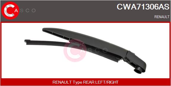 Wiper Arm, window cleaning (CWA71306AS)