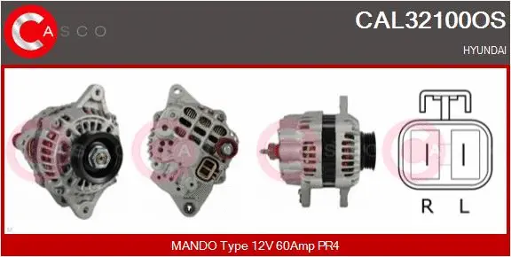Alternator (CAL32100OS)