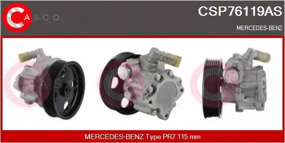 Hydraulic Pump, steering (CSP76119AS)