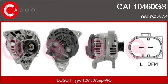 Alternator (CAL10460GS)