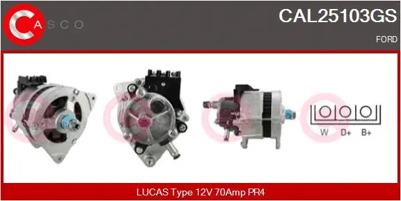 Alternator (CAL25103GS)