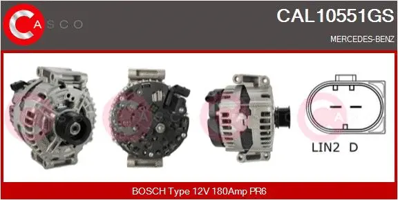 Alternator (CAL10551GS)