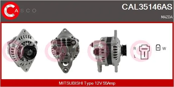 Alternator (CAL35146AS)