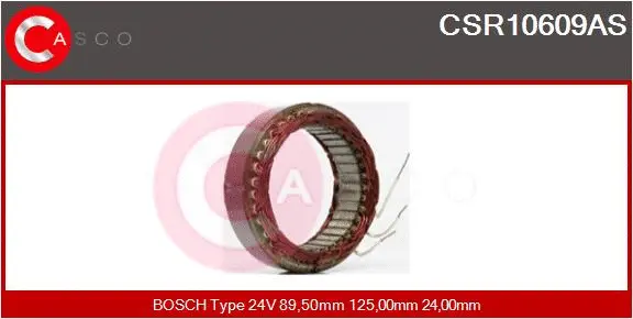 Stator, alternator (CSR10609AS)