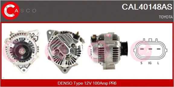 Alternator (CAL40148AS)