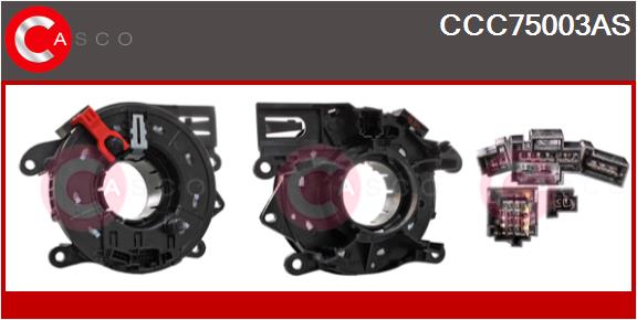 Clockspring, airbag (CCC75003AS)