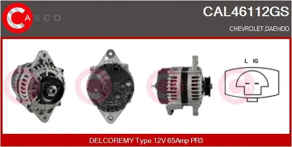 Alternator (CAL46112GS)