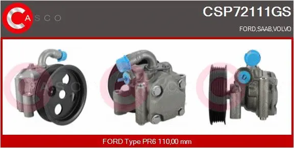 Hydraulic Pump, steering (CSP72111GS)