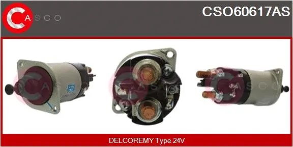 Solenoid Switch, starter (CSO60617AS)