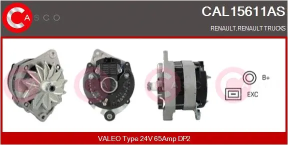 Alternator (CAL15611AS)