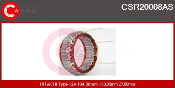 Stator, alternator (CSR20008AS)