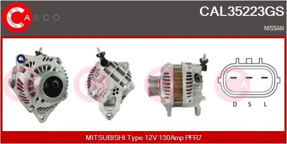 Alternator (CAL35223GS)