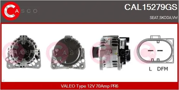 Alternator (CAL15279GS)