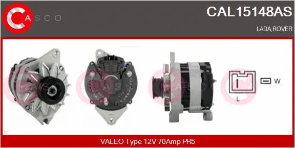 Alternator (CAL15148AS)