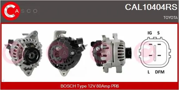 Alternator (CAL10404RS)