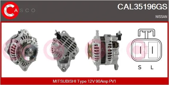 Alternator (CAL35196GS)