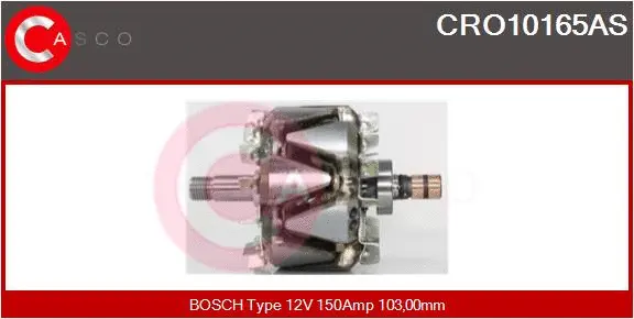 Rotor, alternator (CRO10165AS)
