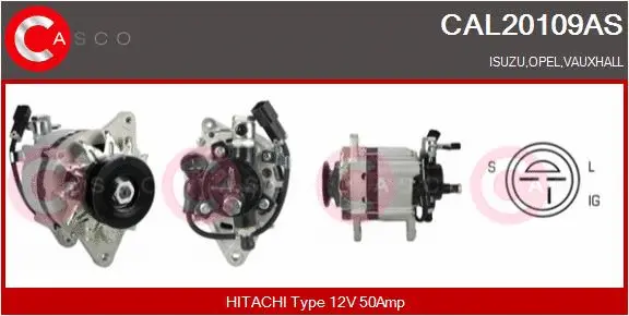 Alternator (CAL20109AS)