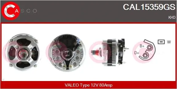 Alternator (CAL15359GS)
