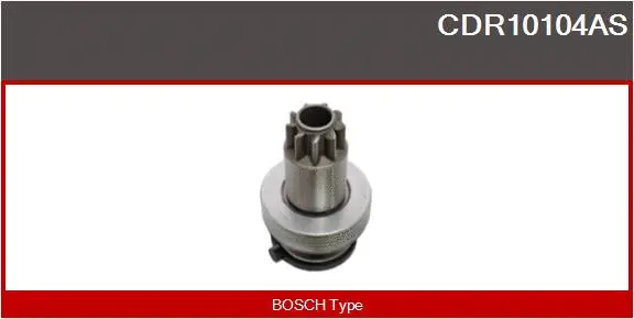 Pinion, starter (CDR10104AS)