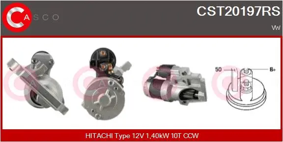 Starter (CST20197RS)