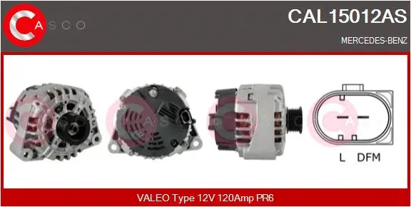 Alternator (CAL15012AS)