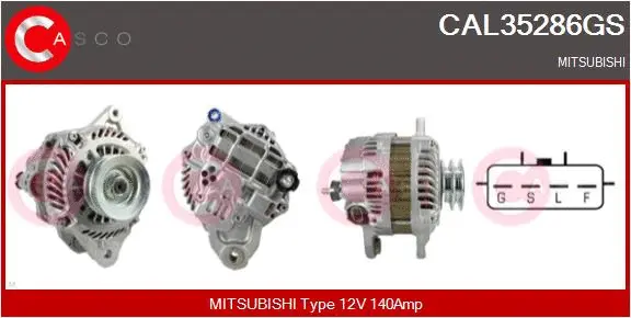 Alternator (CAL35286GS)