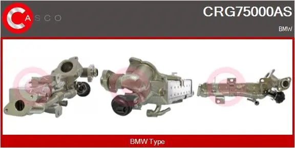 Cooler, exhaust gas recirculation (CRG75000AS)