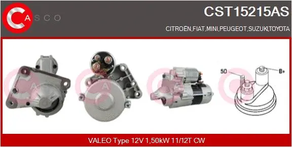 Starter (CST15215AS)