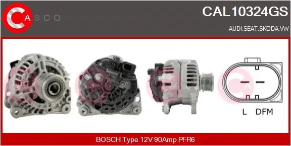 Alternator (CAL10324GS)