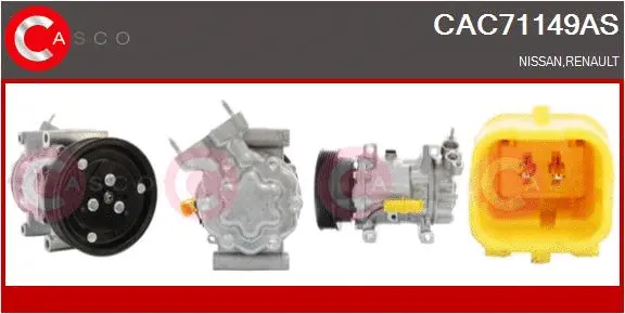 Compressor, air conditioning (CAC71149AS)