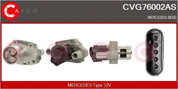 EGR Valve (CVG76002AS)