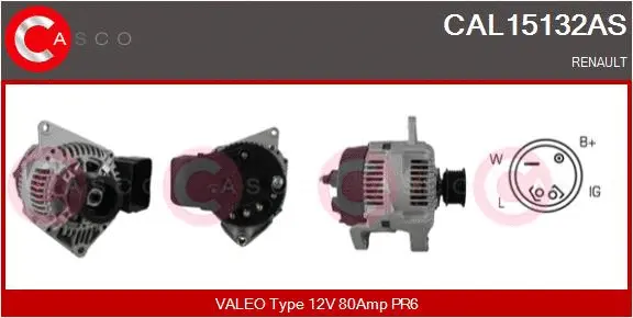 Alternator (CAL15132AS)