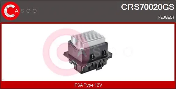 Resistor, interior blower (CRS70020GS)