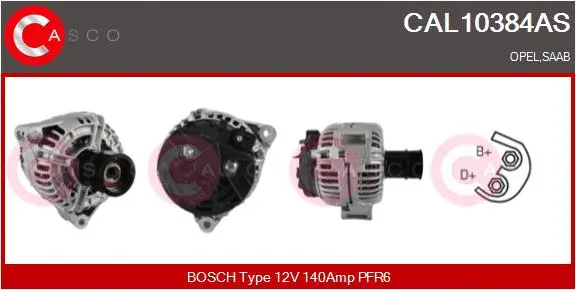 Alternator (CAL10384AS)